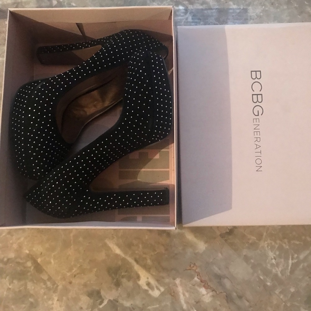 Black classy heels